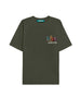 barrow t shirt unisex verde militare 8877097
