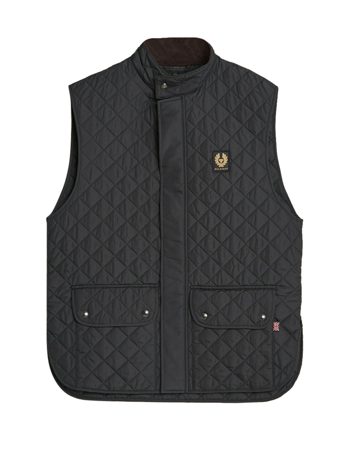 Belstaff Gilet Imbottito Uomo Icon Nero