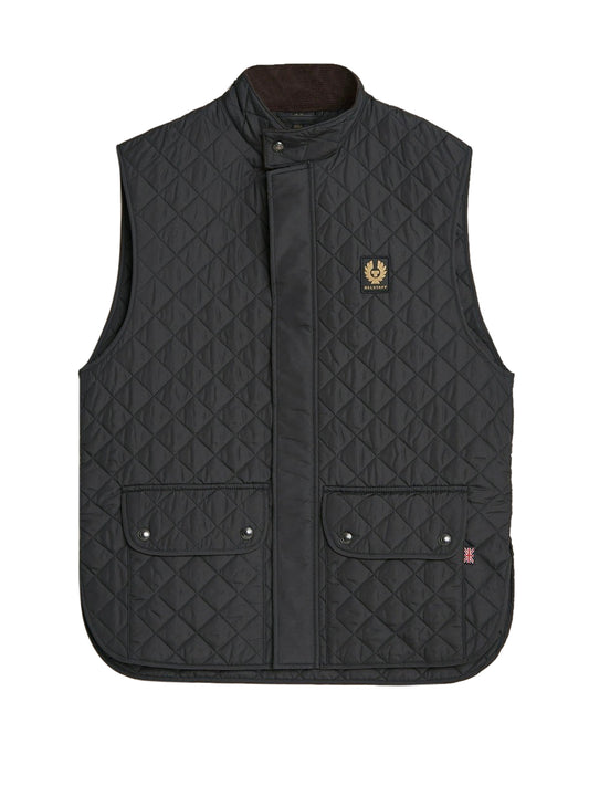 Belstaff Gilet Imbottito Uomo Icon Nero