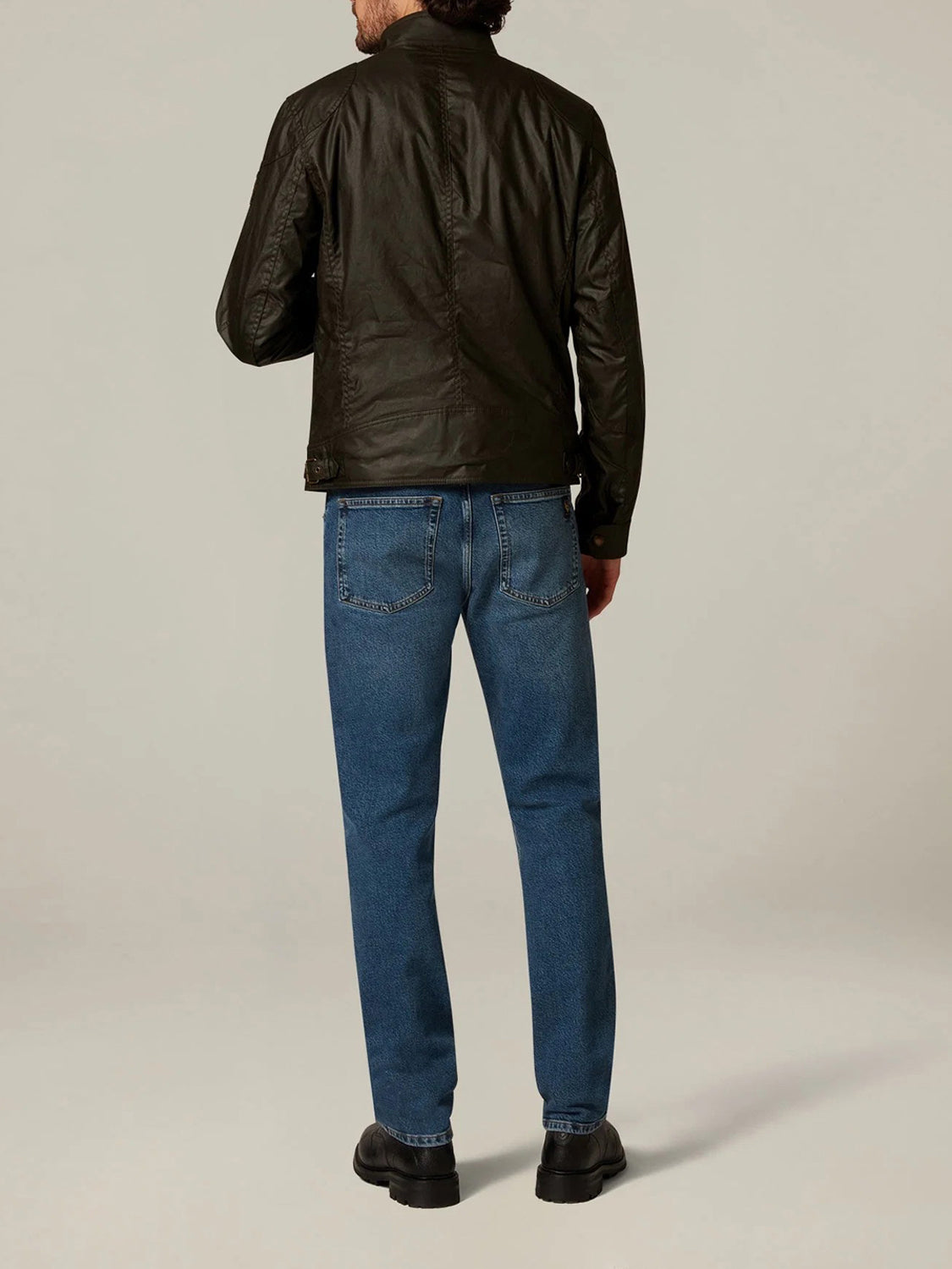 Belstaff Giacca Cerata Uomo Fieldmaster Oliva sbiadita