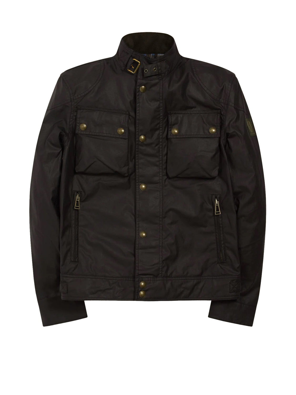 Belstaff Giacca Cerata Uomo Racemaster Nero