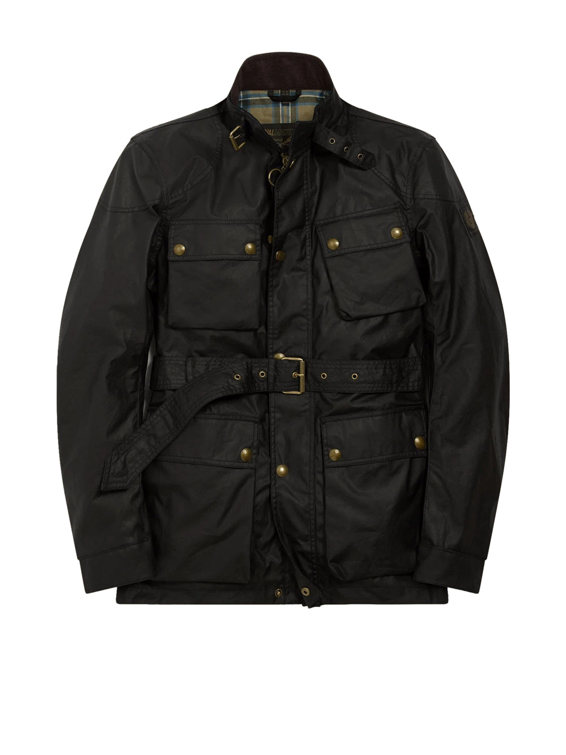 Belstaff Giacca Cerata Uomo Trialmaster Nero