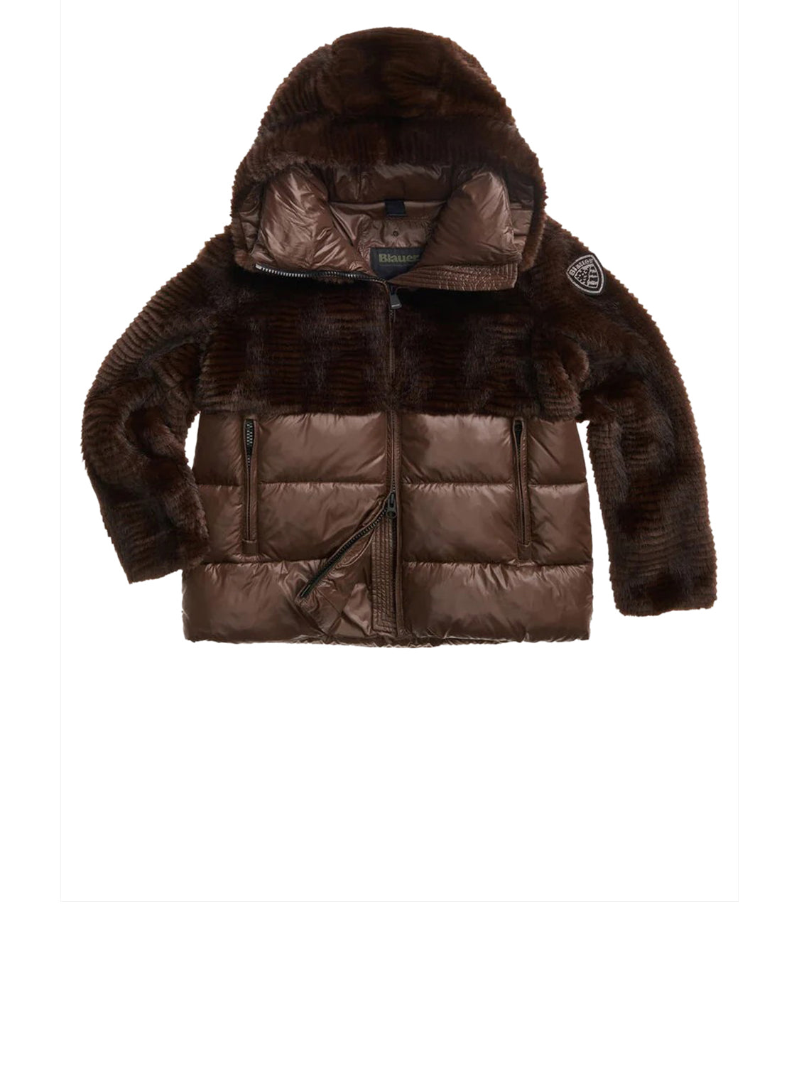Blauer Giubbotto Imbottito Donna Fanevil Marrone