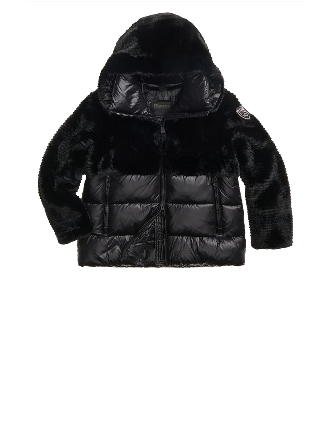 Blauer Giubbotto Imbottito Donna Fanevil Nero