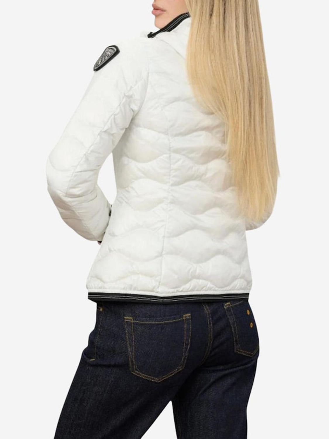 Blauer Piumino Donna Camelia Bianco ottico