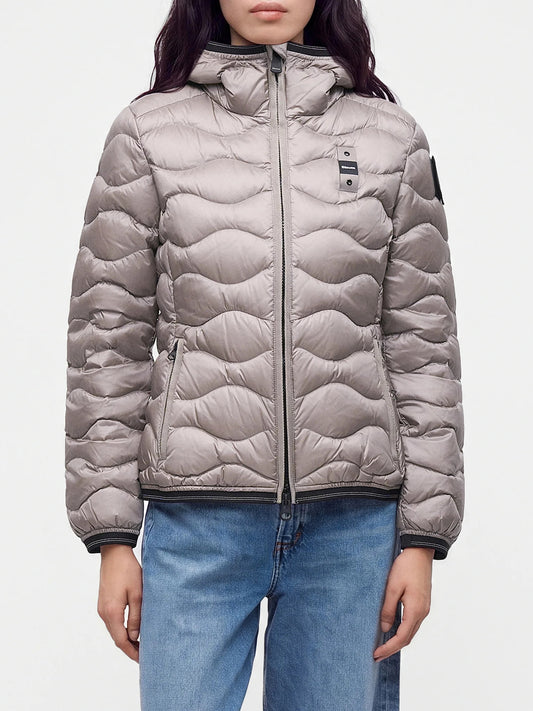 Blauer Piumino Donna Camelia Grigio Nebbia