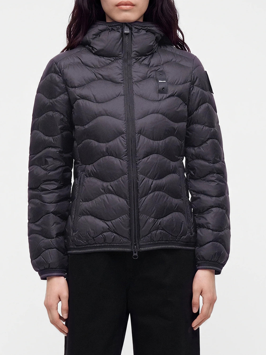 Blauer Piumino Donna Camelia Nero