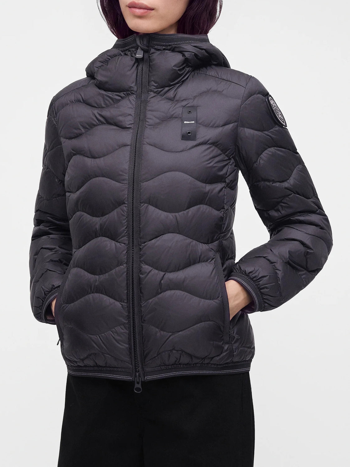 Blauer Piumino Donna Camelia Nero