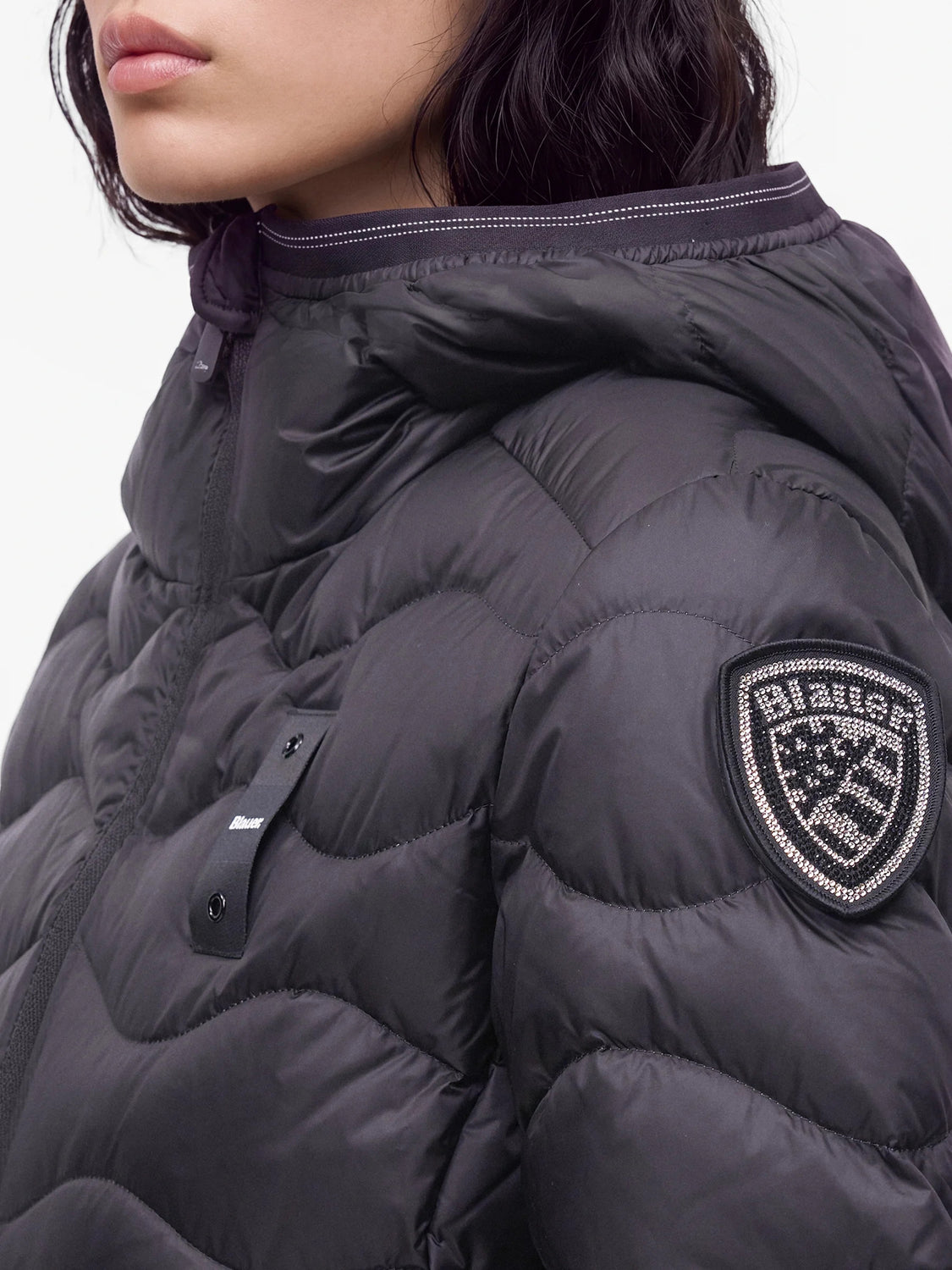Blauer Piumino Donna Camelia Nero