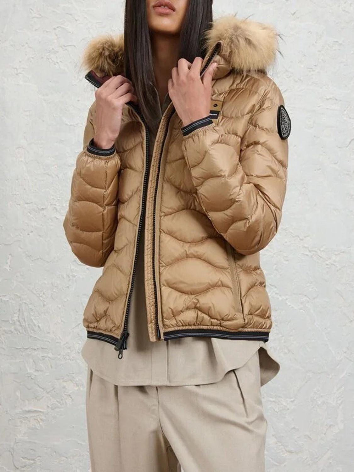 Blauer Piumino Donna Aldie Caffelatte