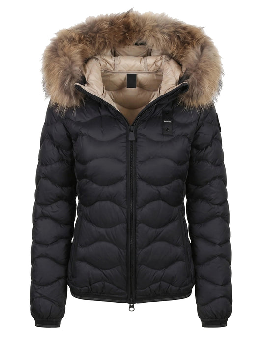 Blauer Piumino Donna Aldie Nero