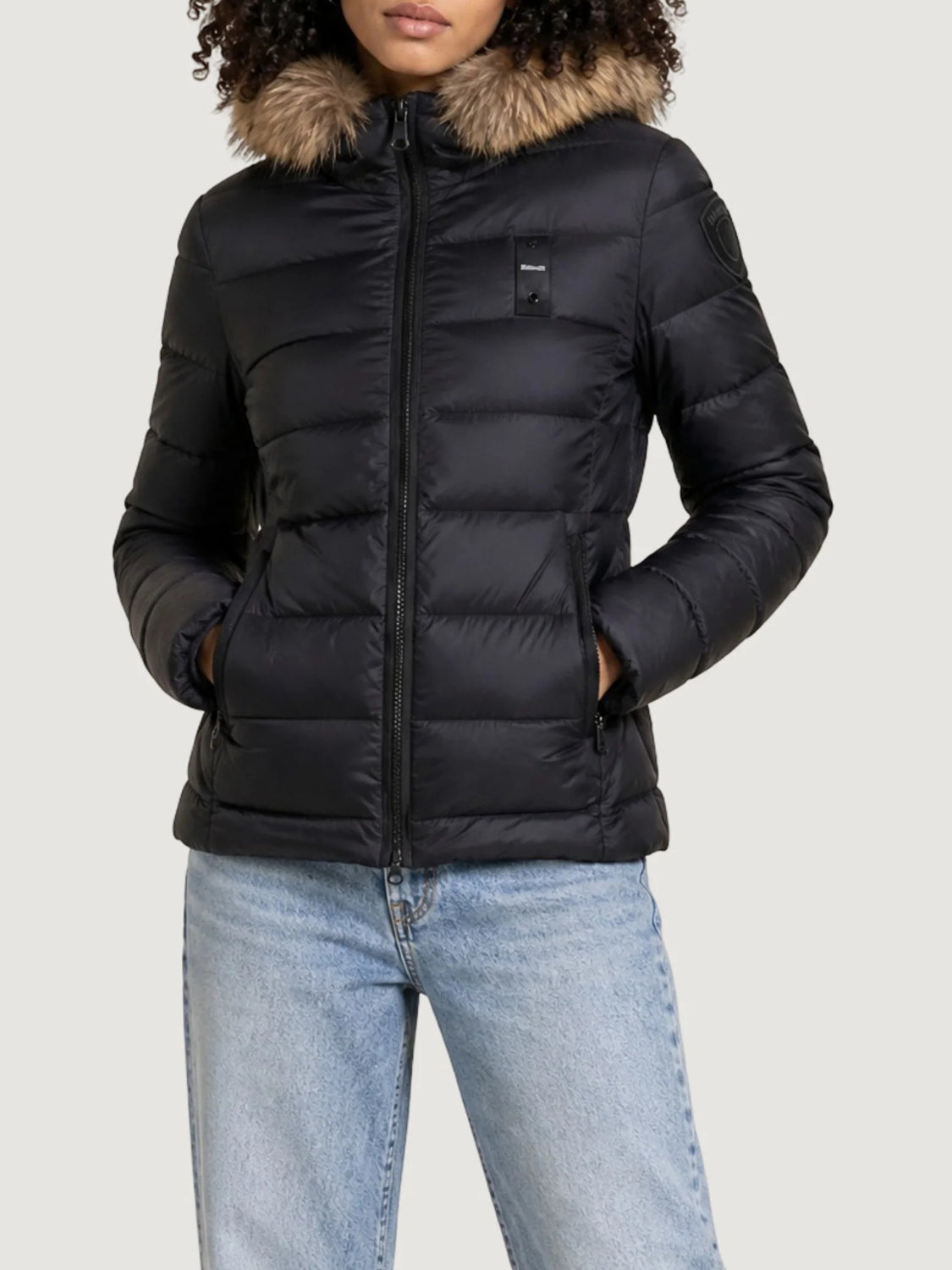 Blauer Piumino Donna Arcadia Nero