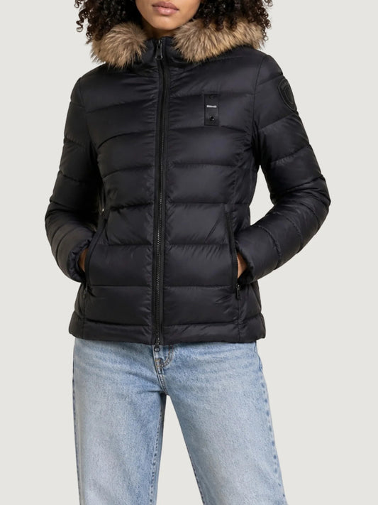 Blauer Piumino Donna Arcadia Nero