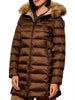 blauer impermeabile donna kristin marrone 584011