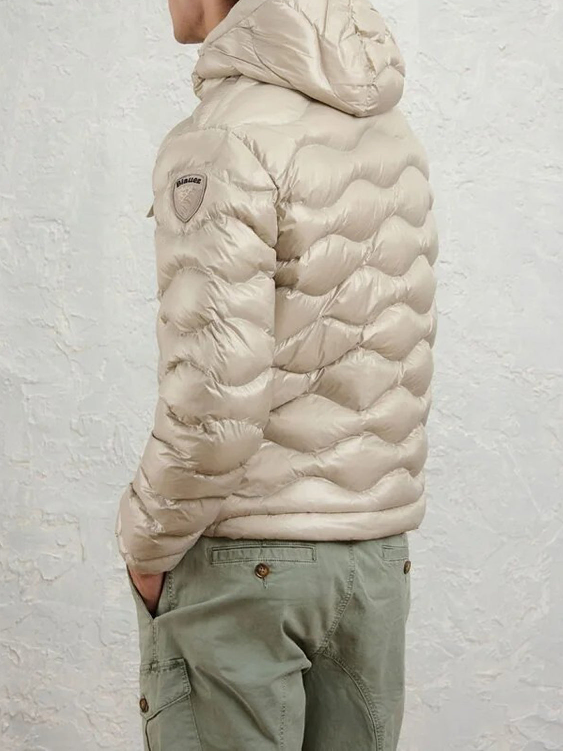 Blauer Giubbotto Imbottito Uomo Bryant Grigio Nebbia