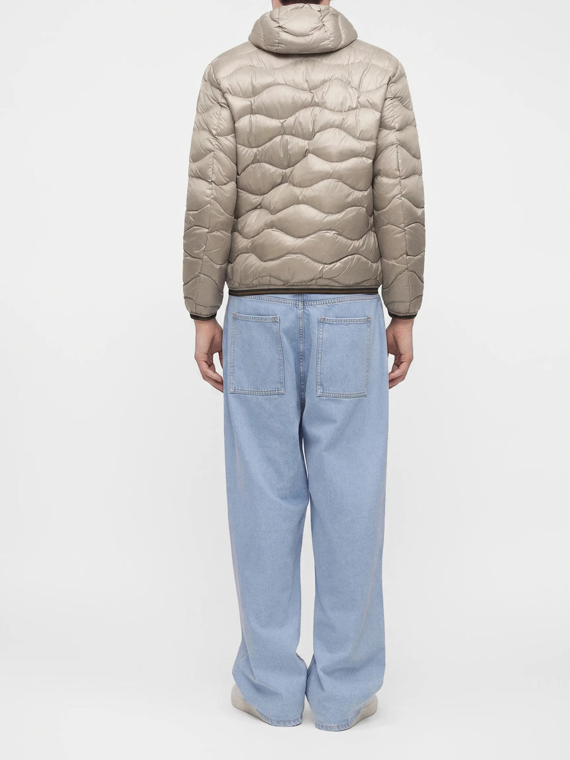 Blauer Piumino Uomo Wave Grigio nebbia