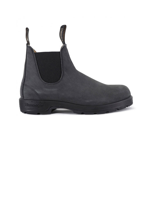 Blundstone Stivaletti Uomo 587 Rustic Black Leather Nero