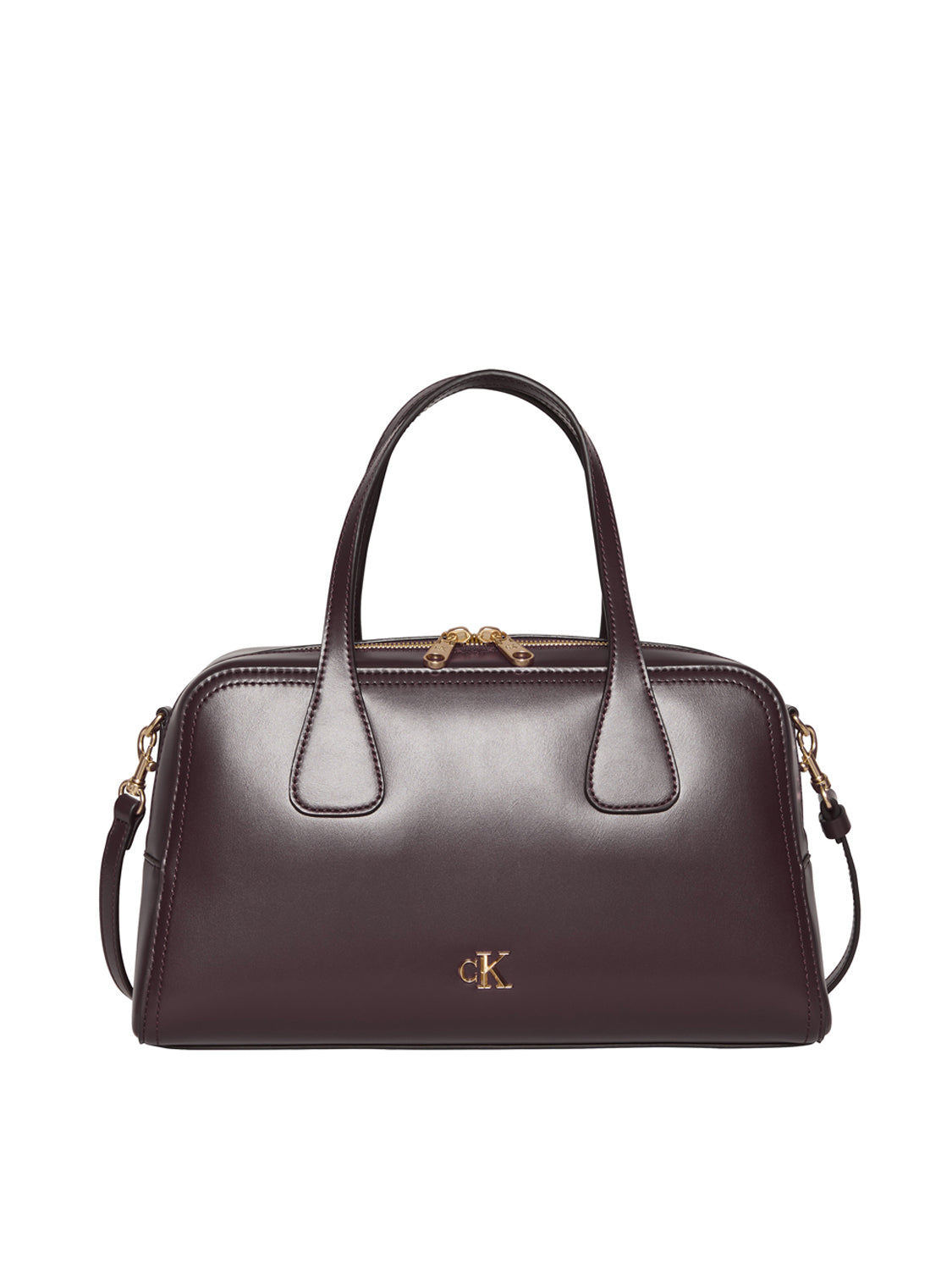 Calvin Klein Borsa a Spalla Donna Bordeaux