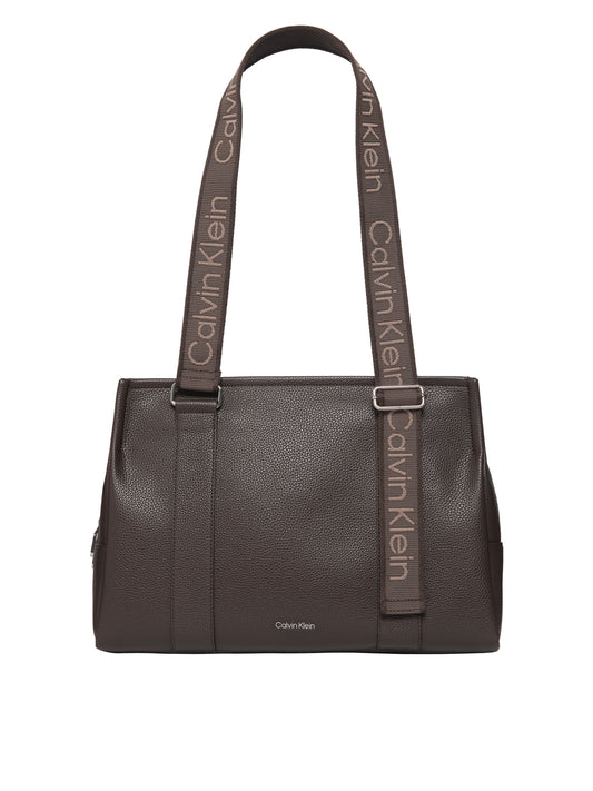 Calvin Klein Borsa a Mano Donna Marrone