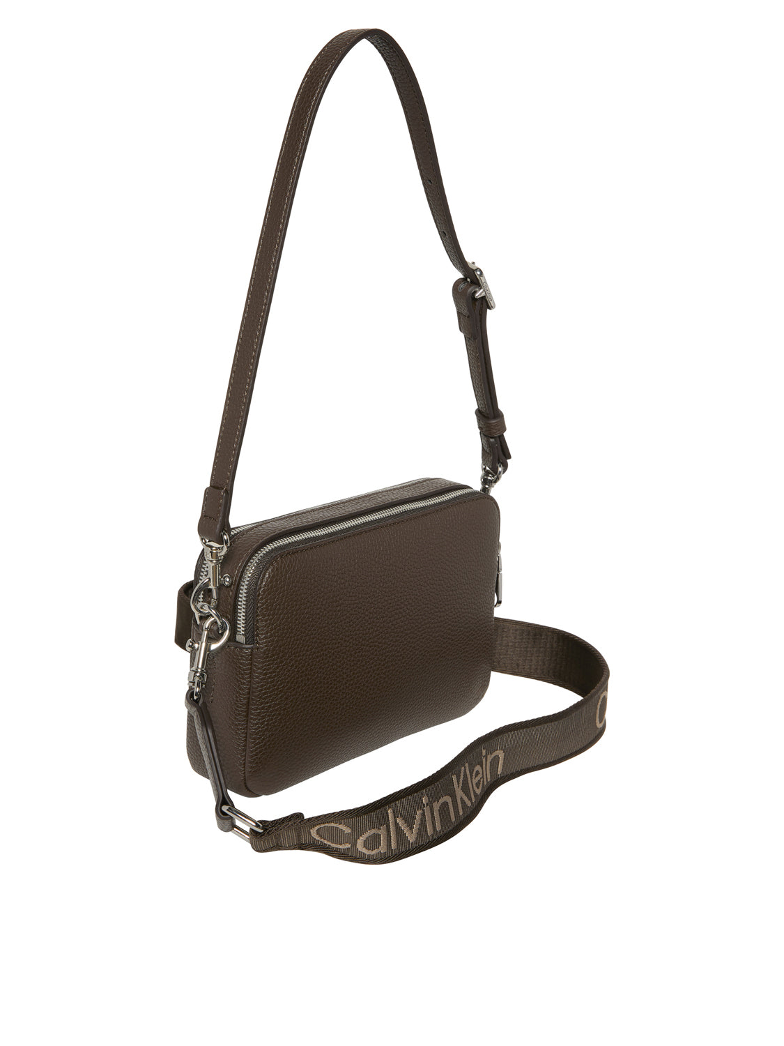 Calvin Klein Borsa a Spalla Donna Marrone