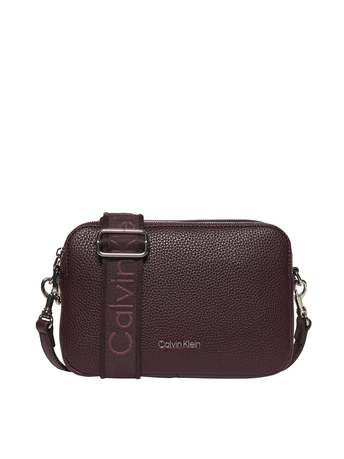 Calvin Klein Borsa a Spalla Donna Bordeaux