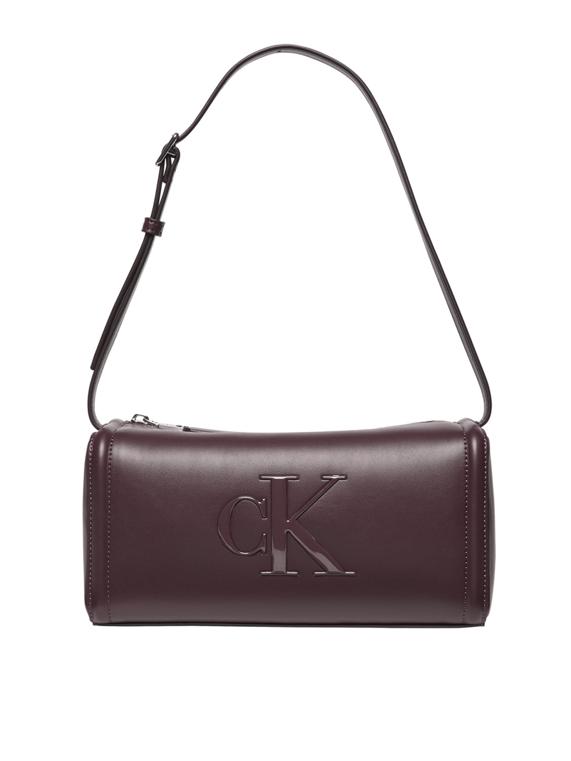 Calvin Klein Borsa a Spalla Donna Bordeaux