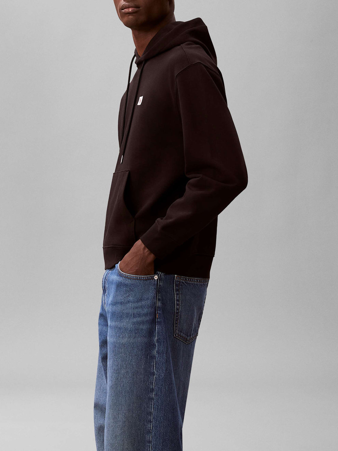 Calvin Klein Felpa Cappuccio Uomo Nero