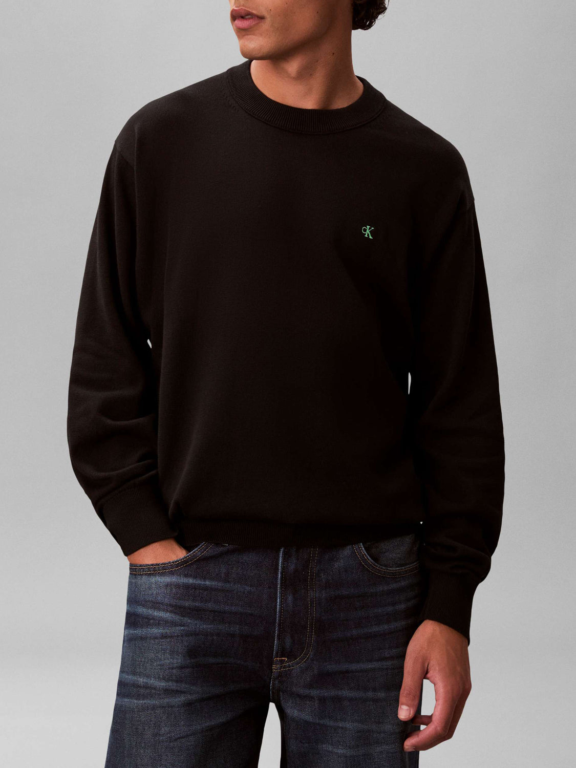 Calvin Klein Maglione Uomo Nero