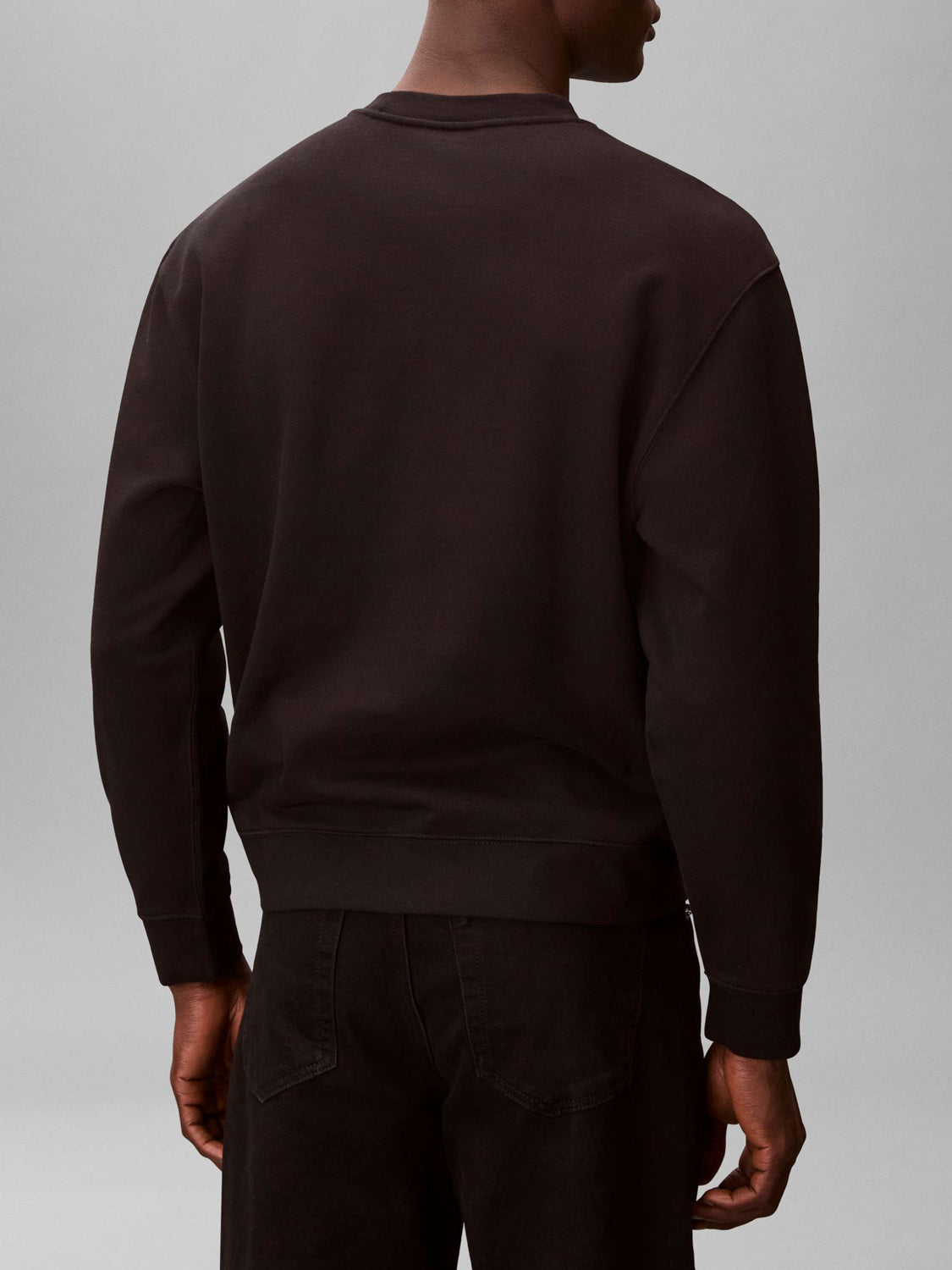 Calvin Klein Felpa Girocollo Uomo Nero