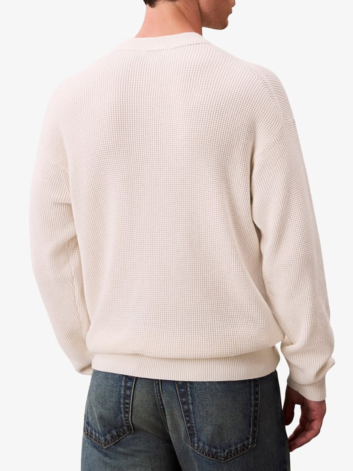 Calvin Klein Maglione Uomo Bianco sporco