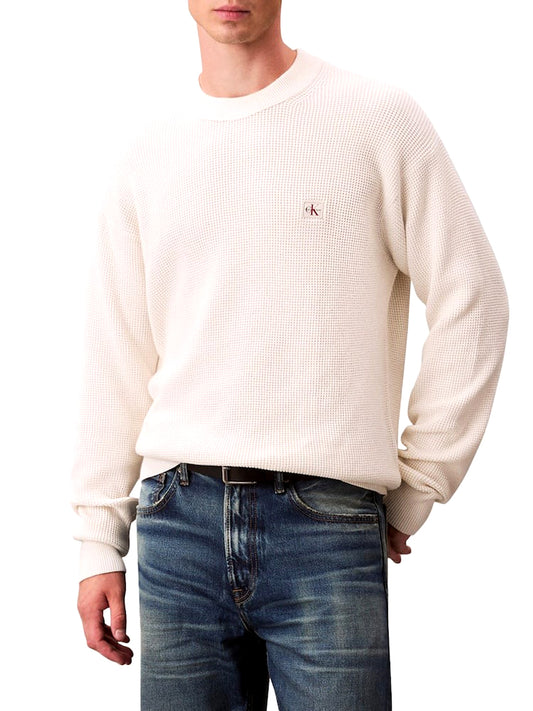 Maglione Uomo Bianco sporco