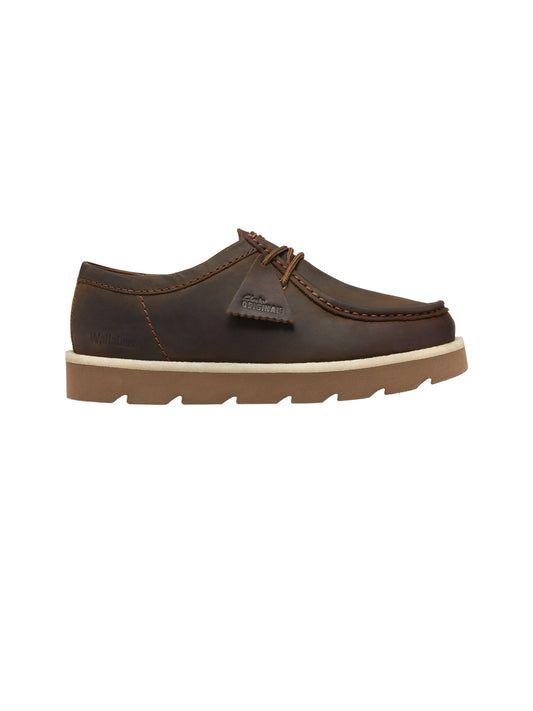 Clarks Scarpa Stringata Uomo Meare Walla Marrone scuro