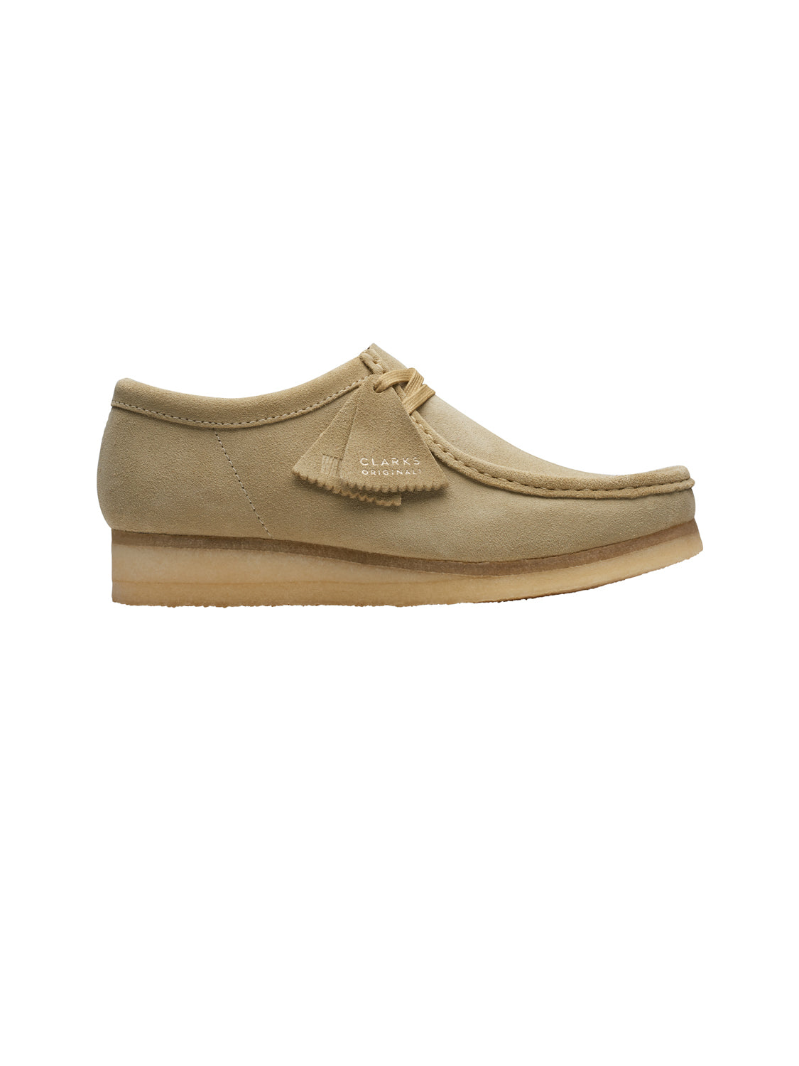 Clarks Scarpa Stringata Uomo Wallabee Beige chiaro
