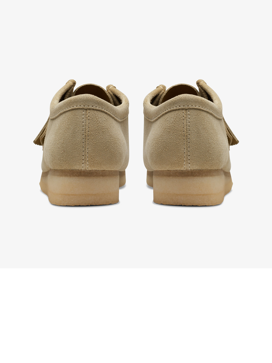 Clarks Scarpa Stringata Uomo Wallabee Beige chiaro