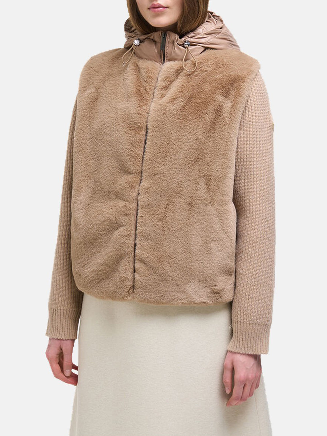 Colmar Giacca in Pile Donna Prestigious Nude