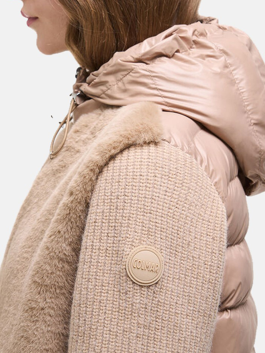Colmar Giacca in Pile Donna Prestigious Nude