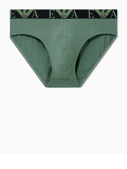 Emporio Armani Slip Uomo 3 Pack Verde
