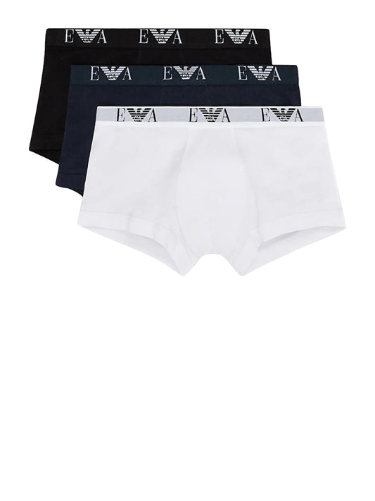 Emporio Armani Boxer Uomo 3 Pack Bianco