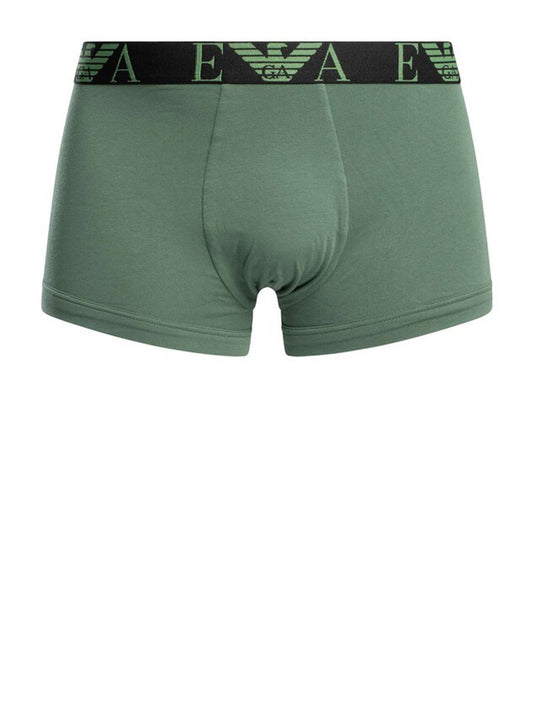 Emporio Armani Boxer Uomo 3 Pack Verde