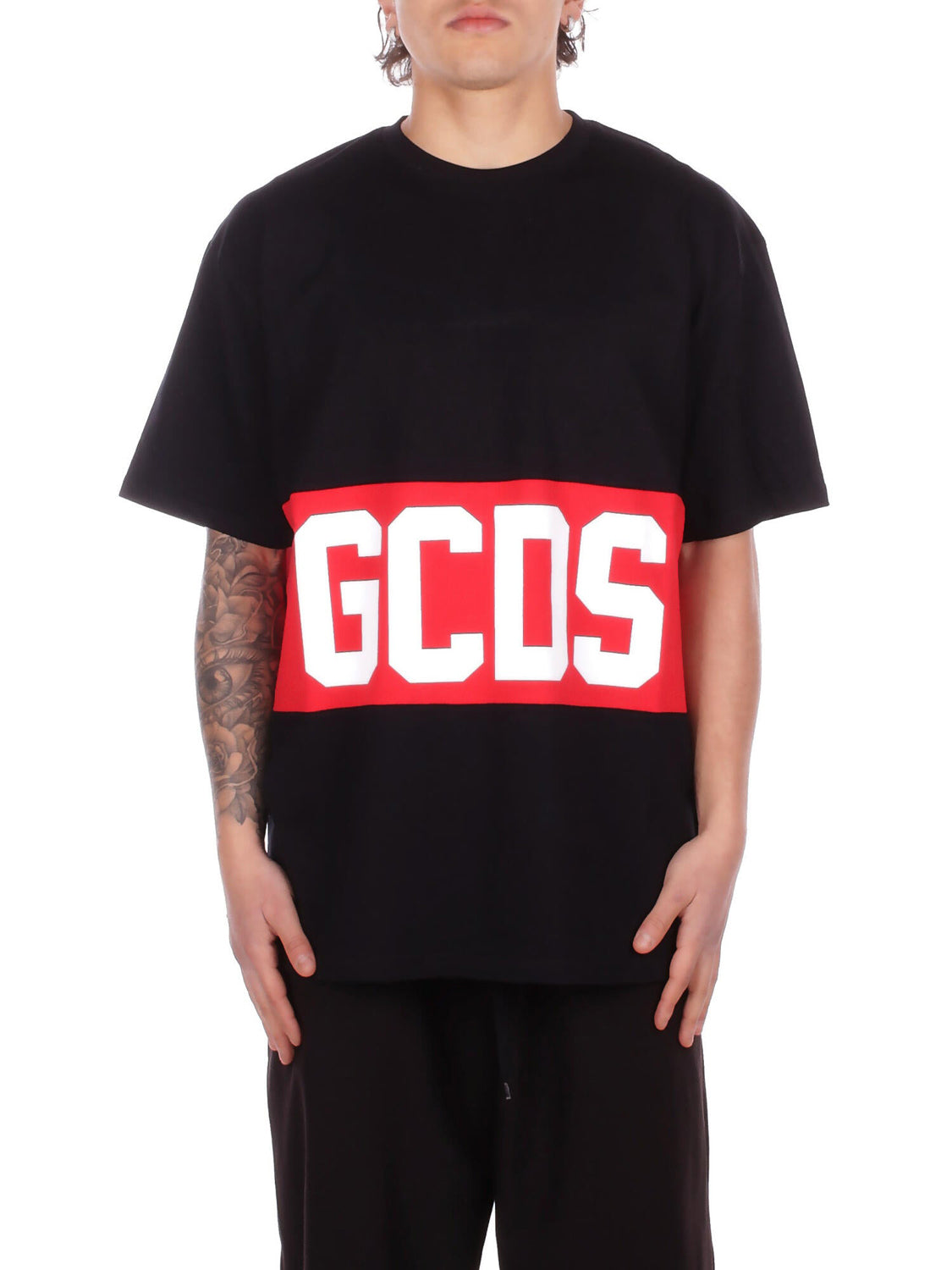 GCDS T-shirt Uomo Nero