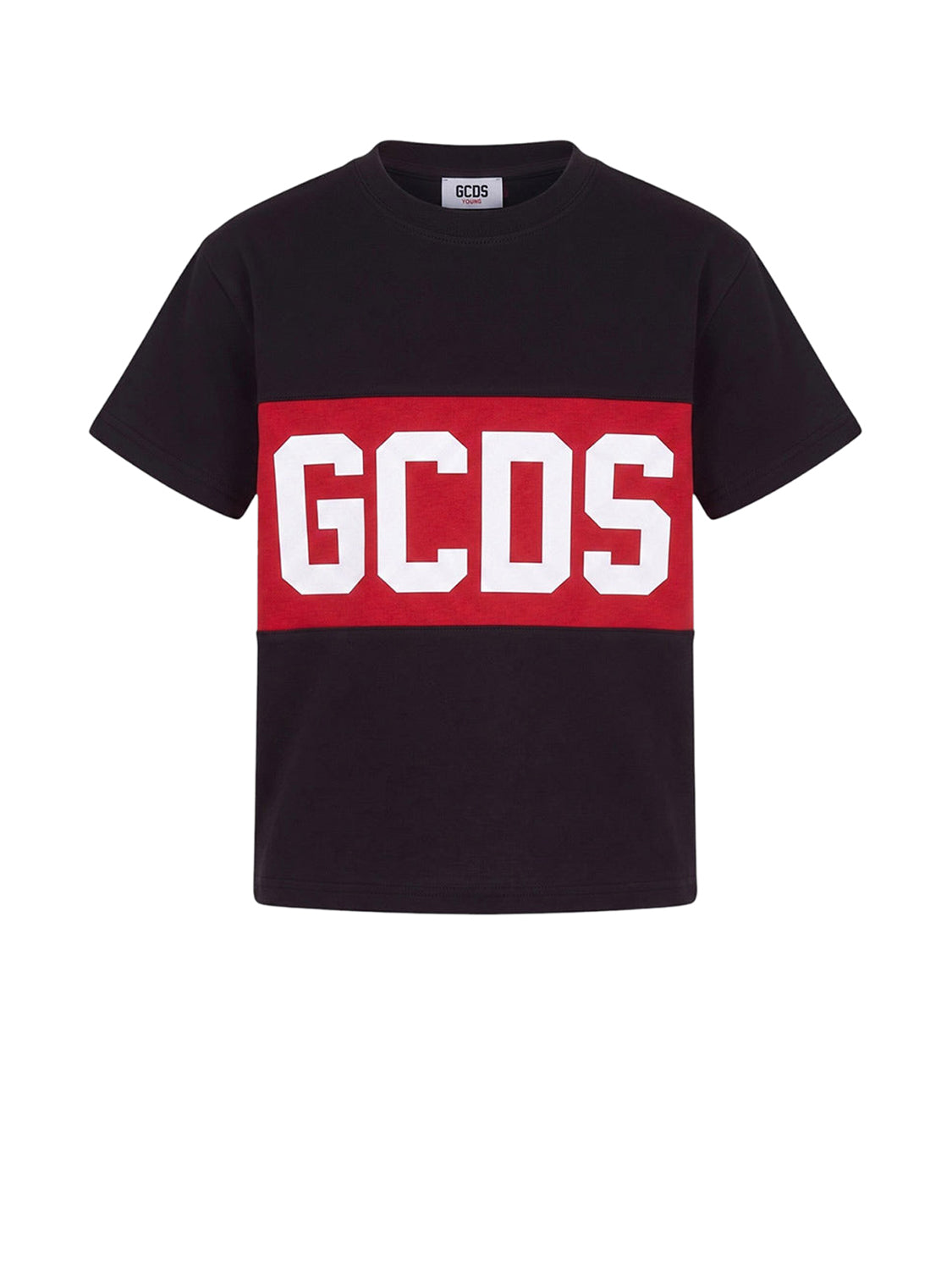 GCDS T-shirt Uomo T-Shirt Con Band Logo Nero