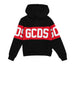 gcds felpa cappuccio uomo felpa con cappuccio band logo nero 1667584