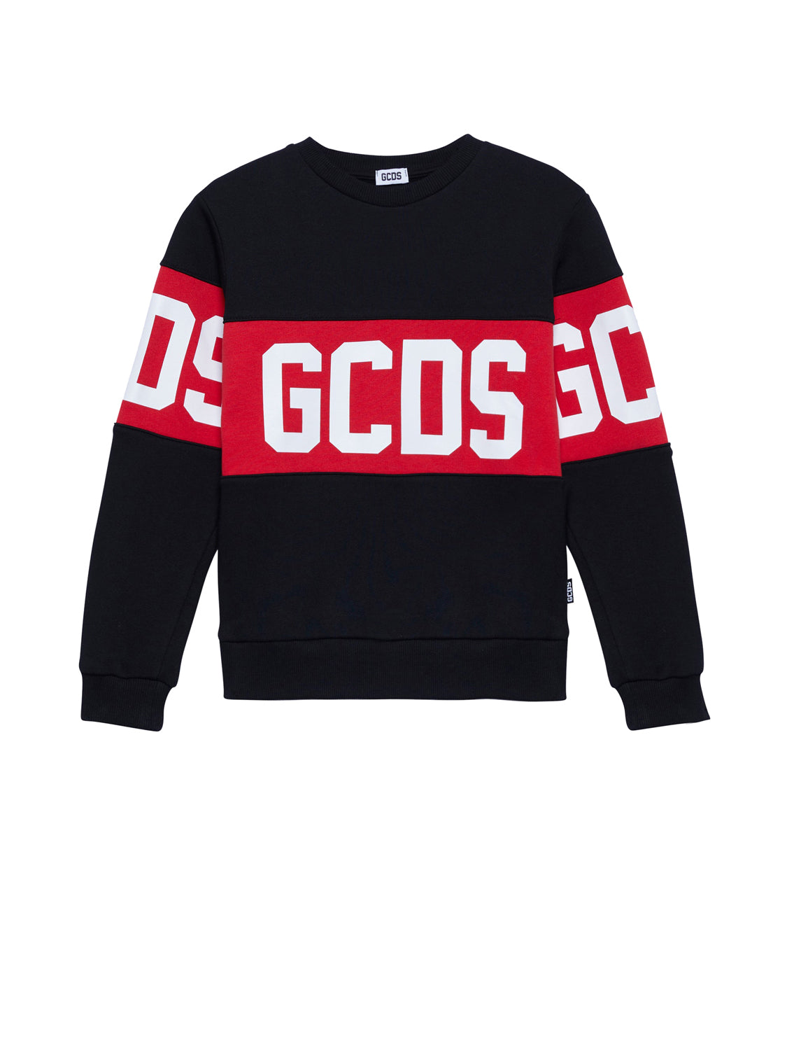 GCDS Maglione Uomo Maglione In Maglia Nero