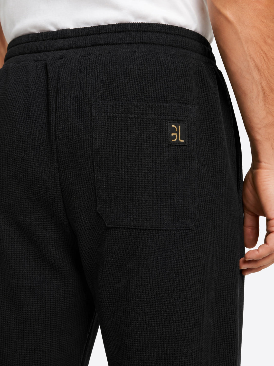 Gianni Lupo Pantalone Tuta Uomo Nero