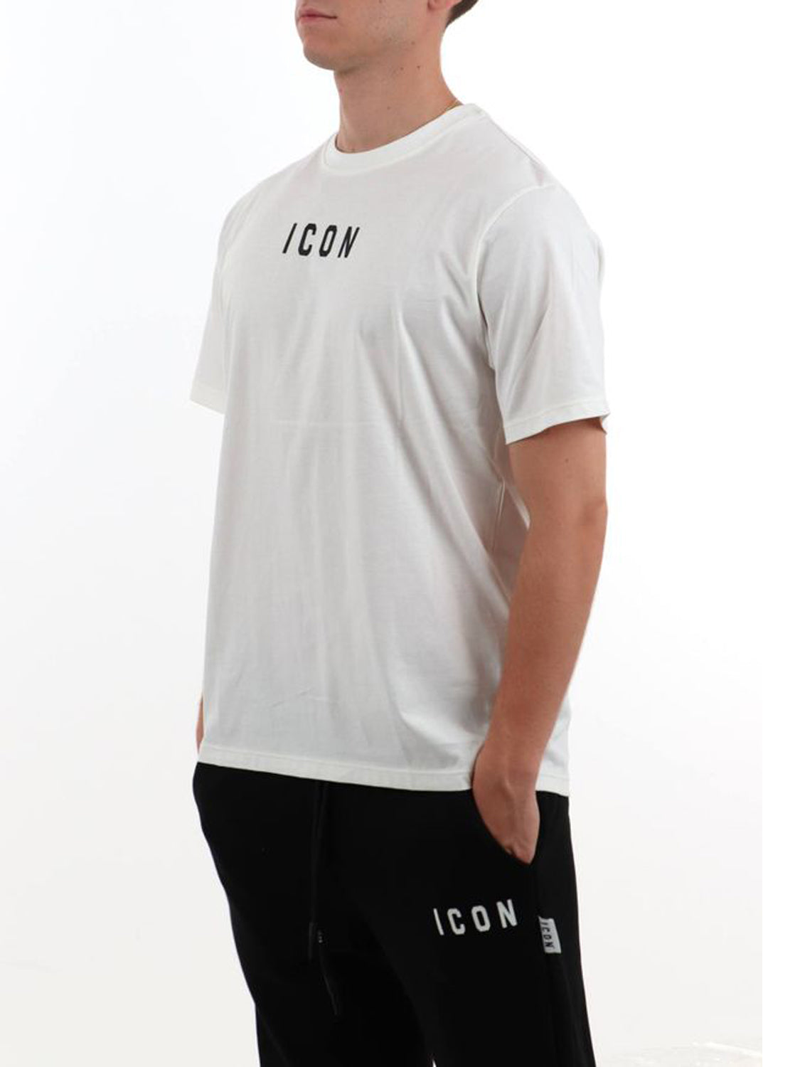 Icon T-shirt Uomo Bianco ottico