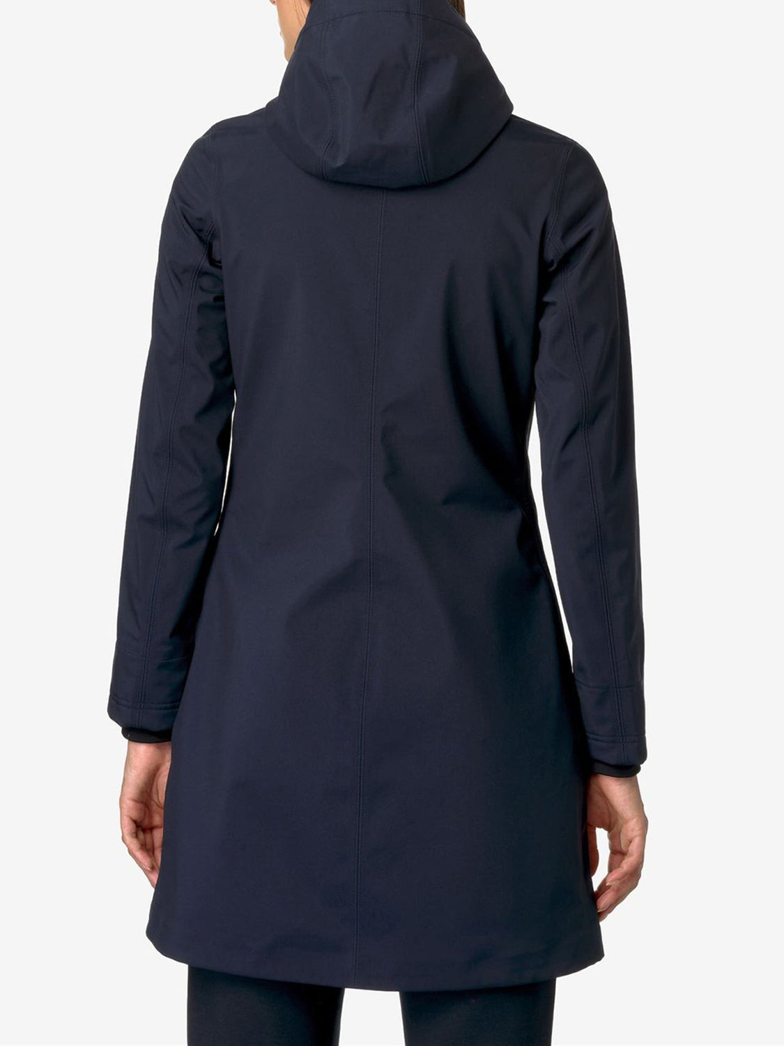 K-way Parka Donna Stephy Bonded Blu scuro