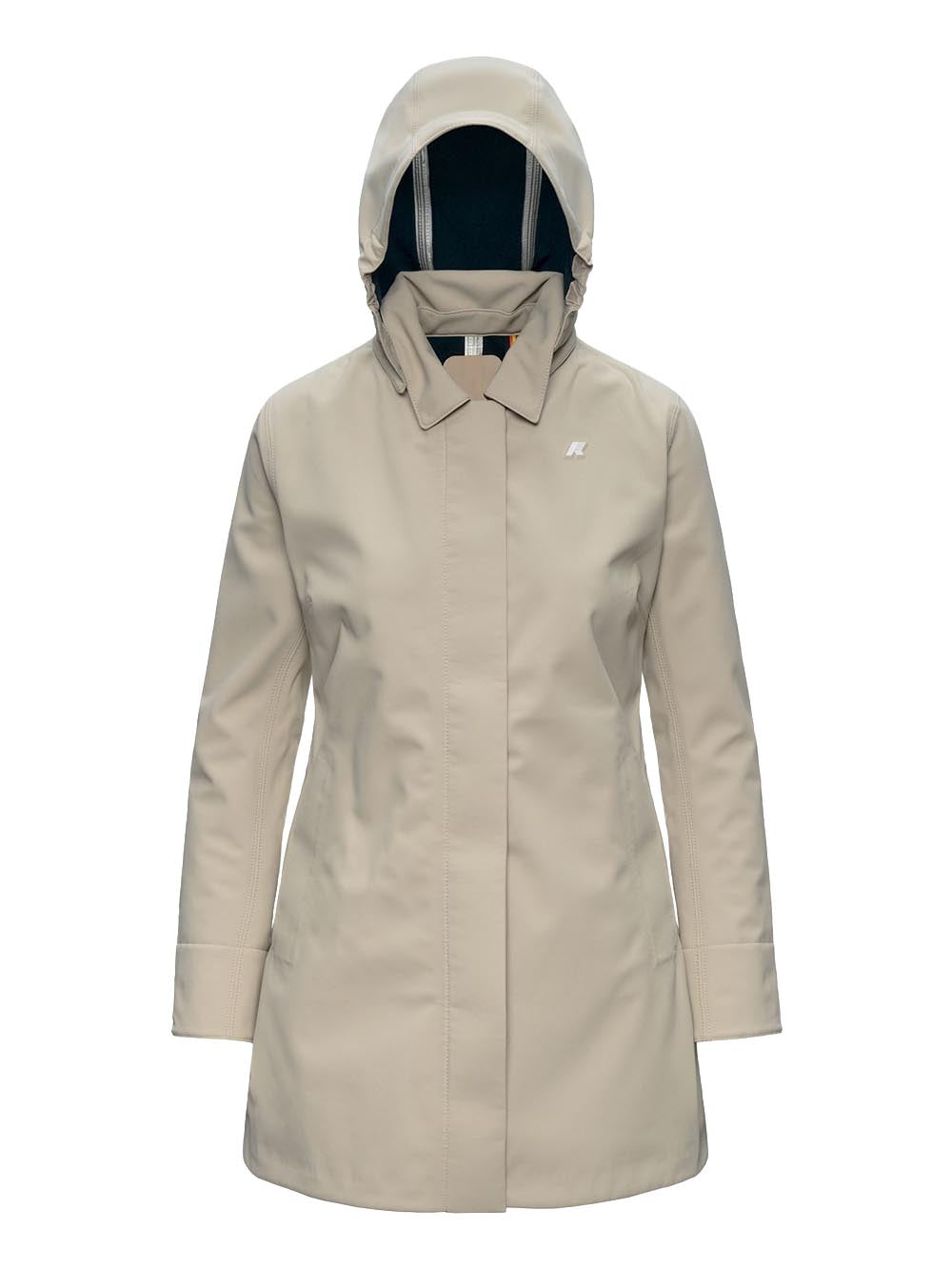 K-way Parka Donna Mathy Bonded Nero