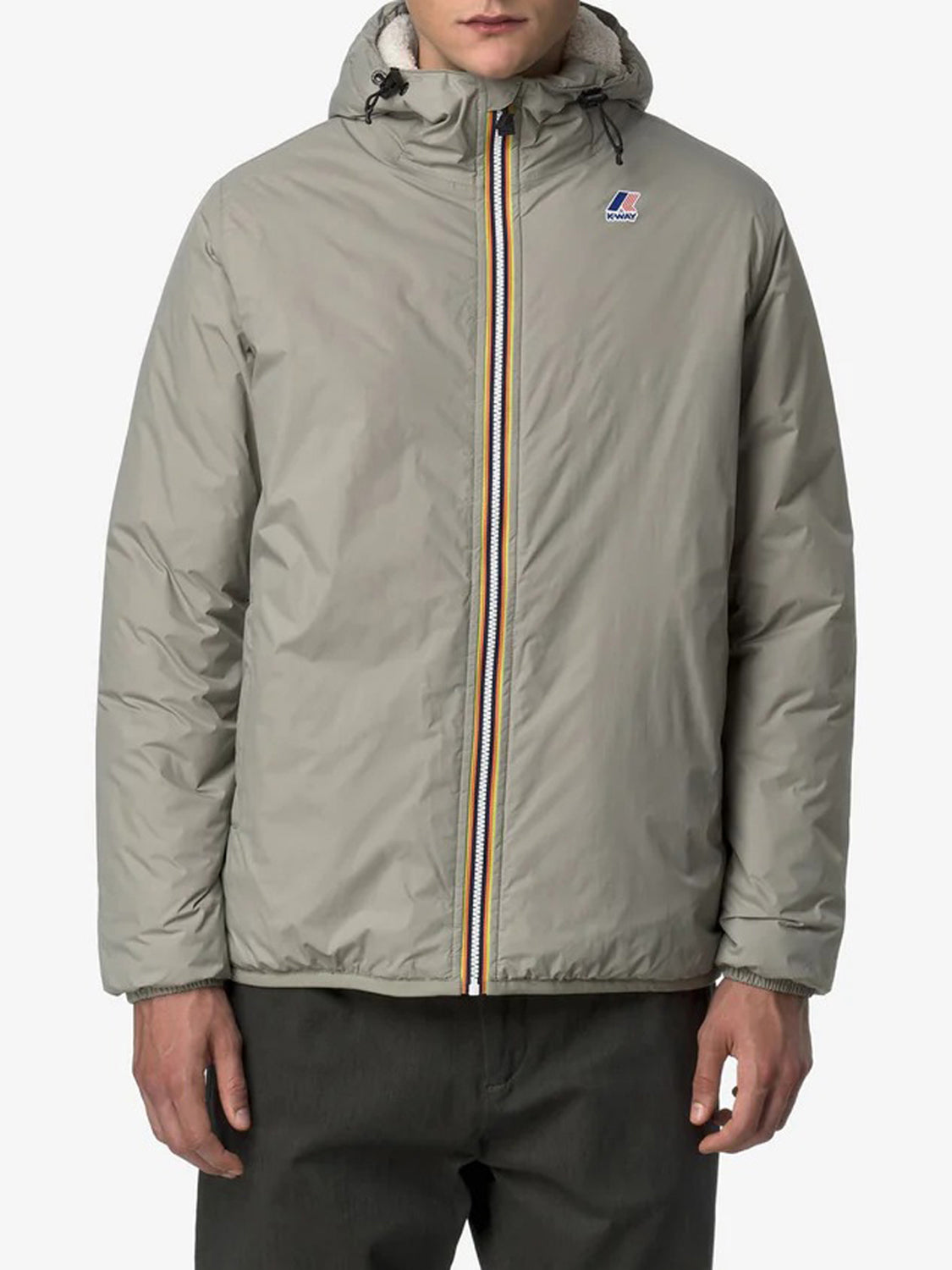 K-way Giubbotto Leggero Unisex Le Vrai 4.0 Claude Orsetto Verde