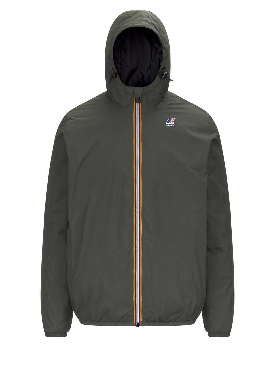 K-way Giubbotto Leggero Unisex Le Vrai 4.0 Claude Warm Verde militare