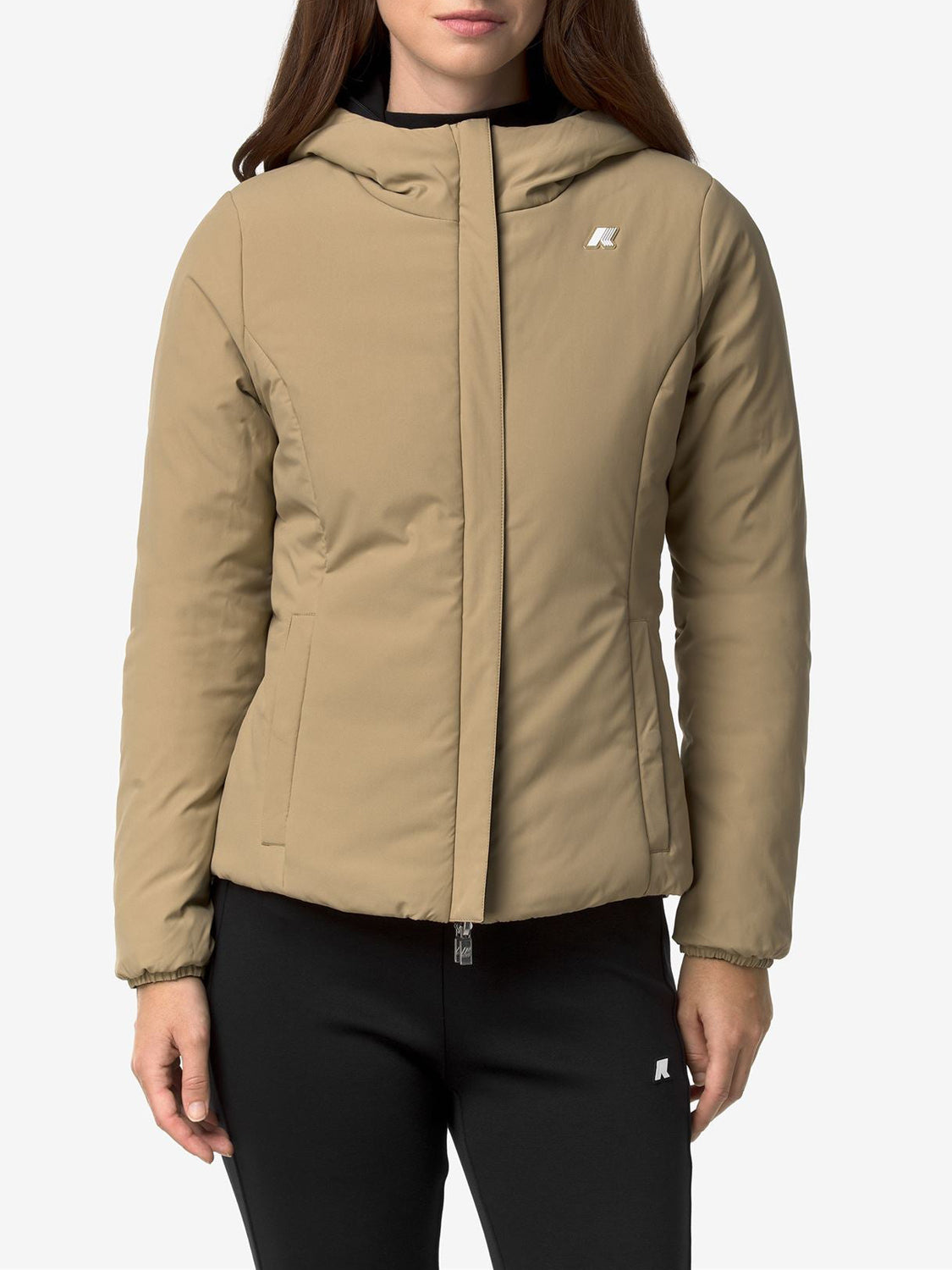 K-way Giacca Leggera Donna Lily St Warm Double Nero